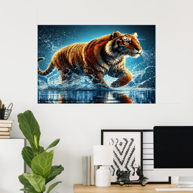 Poster Listras no Surf (Escritório em casa)