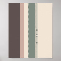 Listras Pastel Minimalista Decoração de Casa