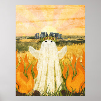 Poster Litha O Fantasma do Solstício de Verão
