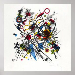 Poster Litografia de Kandinsky, Arte Fino