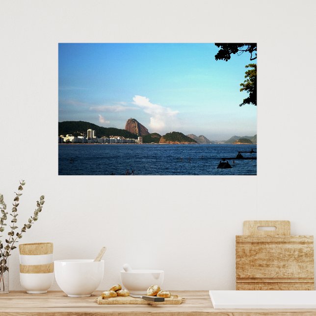 Poster litoral do RJ 1 (Cozinha)