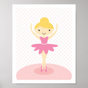 Poster Little Ballerina