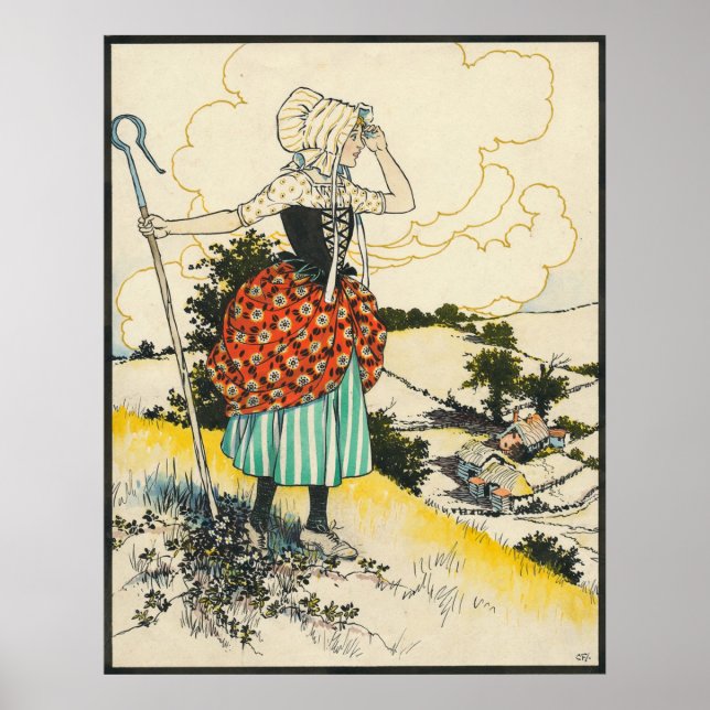 Poster Little Bo Peep por St George e o Dragão  (Frente)