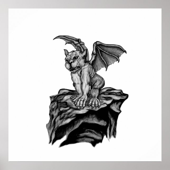 Poster Little Golem Gargoyle (Frente)