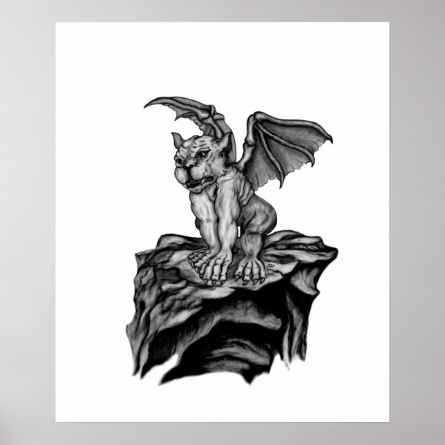 Poster Little Golem Gargoyle (Frente)