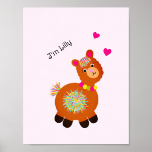 Poster Little Llama