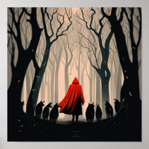 Poster little Red Riding Hood