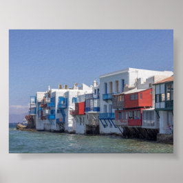 Poster Little Venice in Mykonos