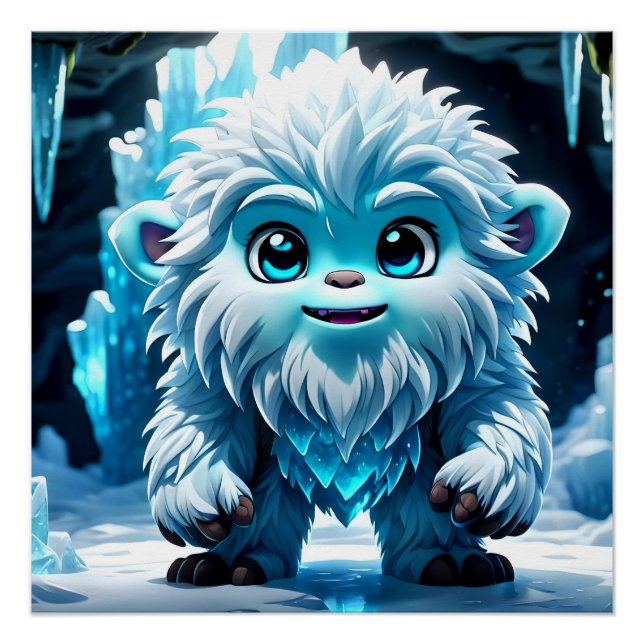 Pôster Little Yeti (Frente)