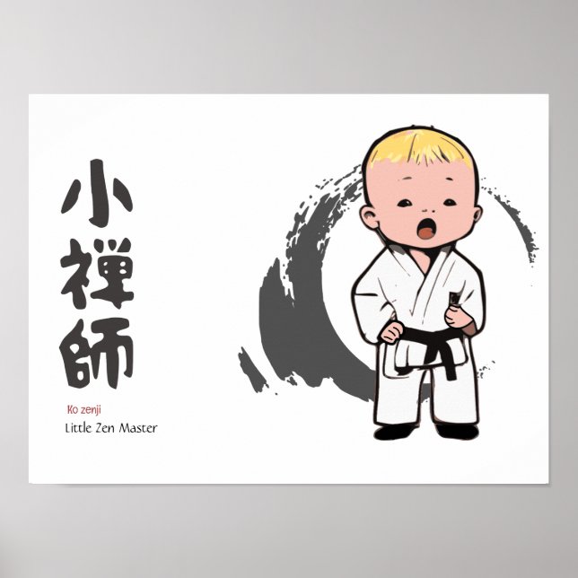 Poster Little Zen Master (Frente)