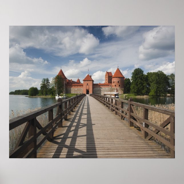 Pôster Lituânia, Trakai, Trakai (Frente)