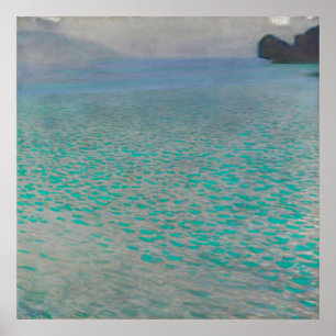 Poster Litzlberg am Attersee — Gustav Klimt (1915)