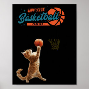 Poster Live Love Basball Forever