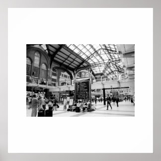 Pôster Liverpool Train Station Print