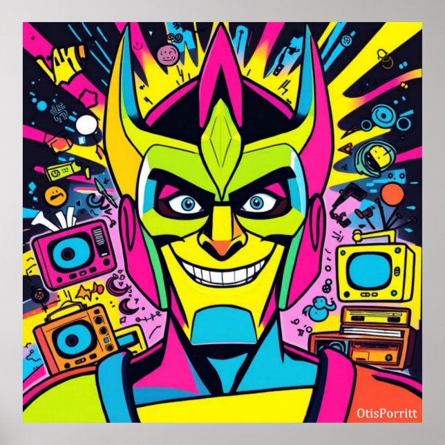 POSTER LIVING IN THE EIGHTIES-3 (Frente)