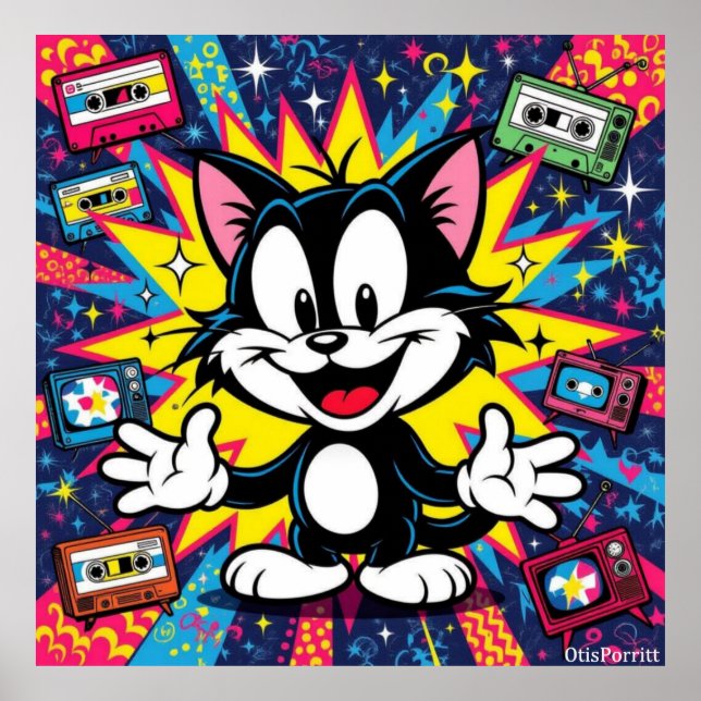 POSTER LIVING IN THE EIGHTIES-6 (Frente)