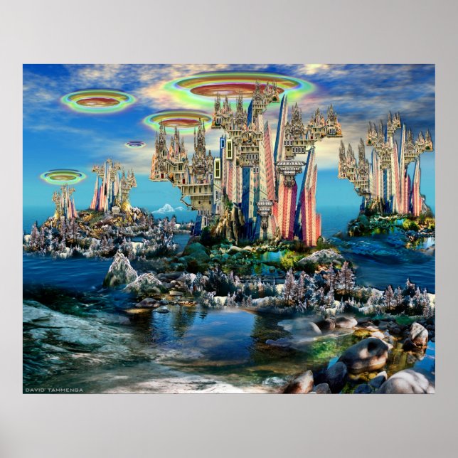 Poster LivingTree2Merged2FallLineInvadorIsland2cc, dav... (Frente)