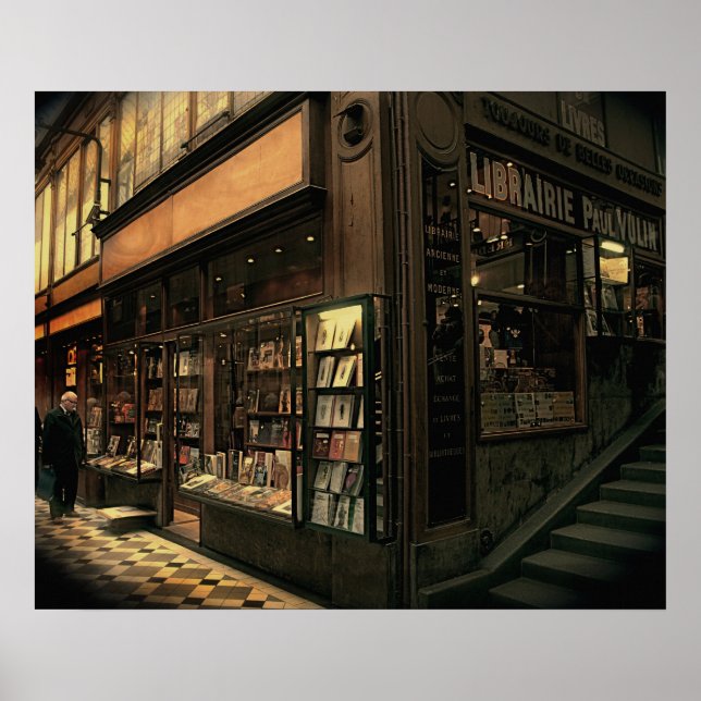 Pôster Livraria de Paris (Frente)