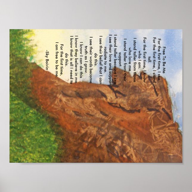 Pôster livre para ser eu (Frente)