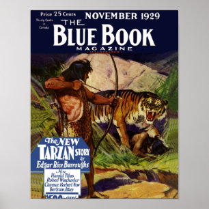 Poster Livro Azul novembro de 1929