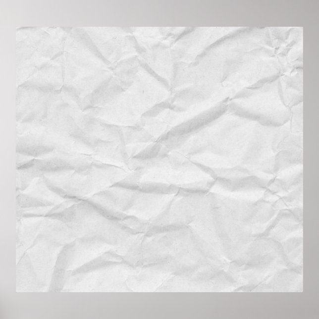 Poster Livro Branco amassado: fundo texturizado (Frente)