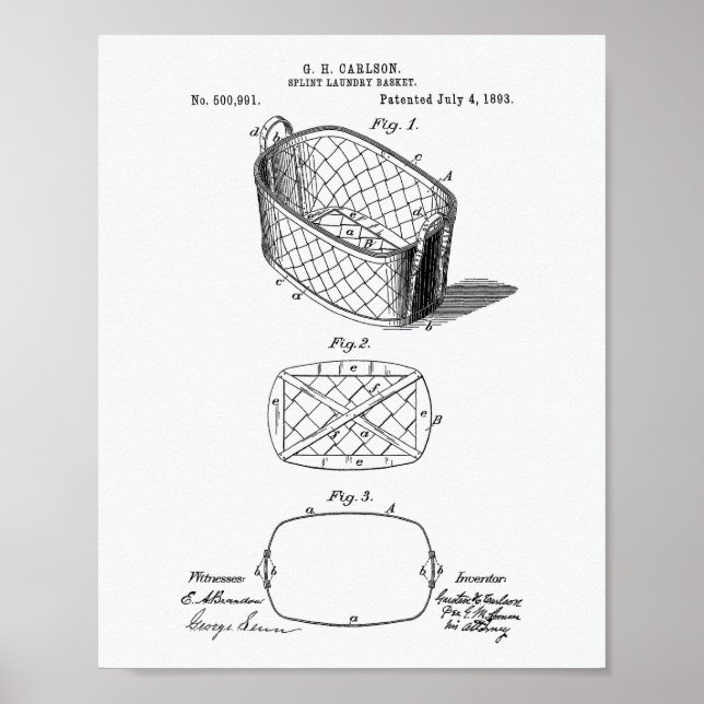 Pôster Livro Branco sobre a arte de patenteamento Splint  (Frente)