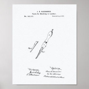 Pôster Livro Branco sobre a arte de patenteamento Tool Wo
