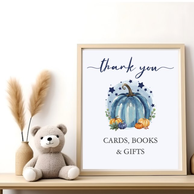 Poster Livro de Cartões de Presente para Chá de Bebê Meni (Criador carregado)