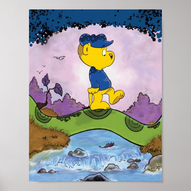 Poster Livro de Imagens Ferald (Frente)