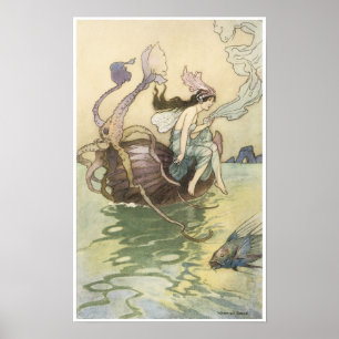 Poster Livro de Poesia Fada, Nautilus é o meu Barco