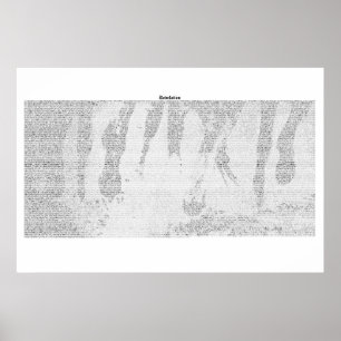 Pôster Livro de Revelação (texto completo do KJV)