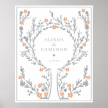 Livro de Visitas de Casamento com Árvore de Impres