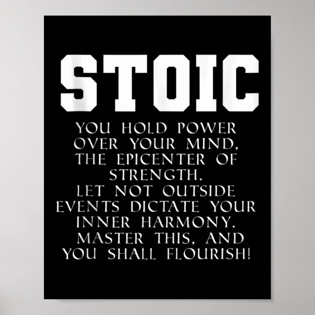 Poster Livro do Império Romano Cotação Marcus Aurelius St (Frente)