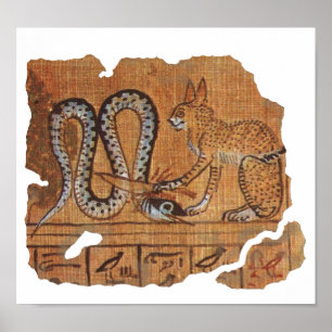 Poster Livro egípcio antigo dos &Apophis inoperantes do