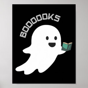 Poster Livro Ghost Leitura do livro de Dias de as Bruxas