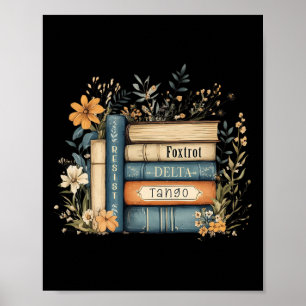 Poster Livro Sutil Anti Trump Mulheres Livro Ama Retro En