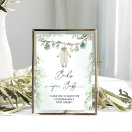 Poster Livros de Filme de Roupas de Bebê Eucalyptus Livro