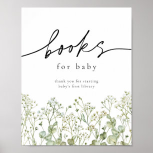 Poster Livros de Respiração para Bebê