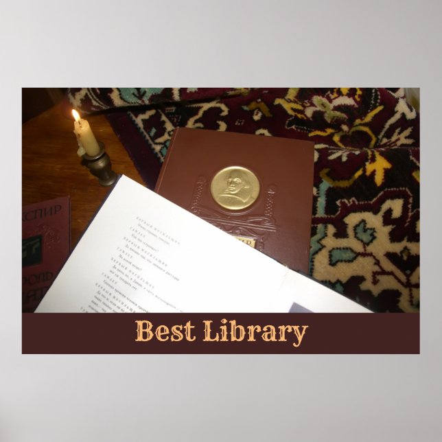 Poster Livros do século passado (Frente)