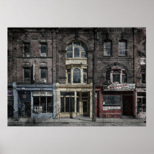 Poster Livros e Bistros e Butchers n.o 9 Filme Antigo