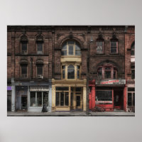 Livros e Bistros e Butchers Versão 5 Colorido