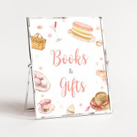 Livros e presentes de Chá de fraldas do Picnic Bab