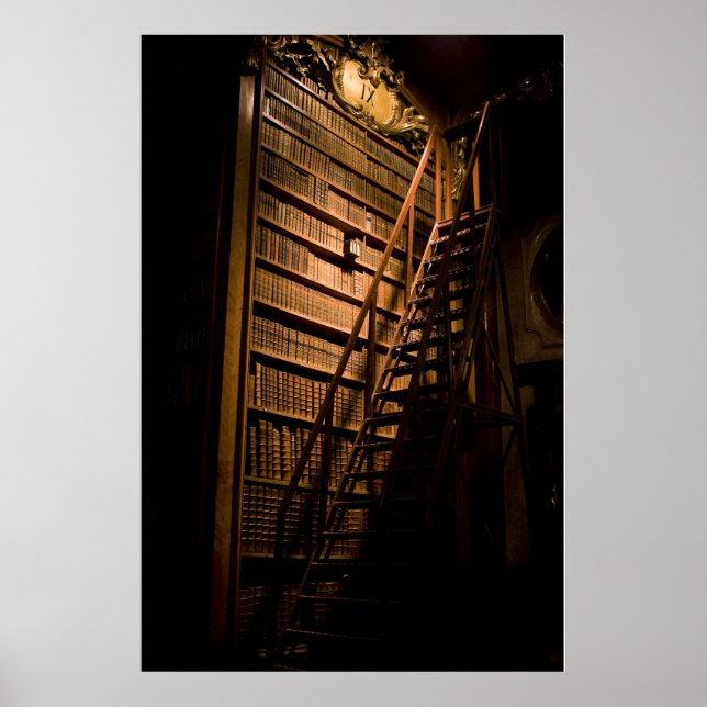 Poster Livros Moody Espelhados (Frente)