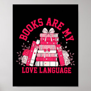 Poster Livros Rosa Bonitos São O Meu Livro De Namorados D
