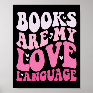 Poster Livros São A Minha Língua De Amor, Crianças Do Dia