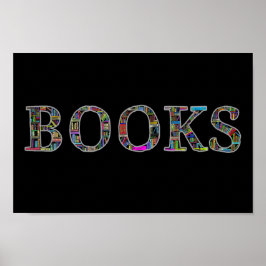 Pôster Livros: um design para amantes de livros