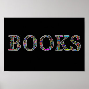 Pôster Livros: um design para amantes de livros