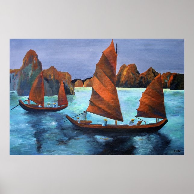 Poster Lixo Na Baía Do Dragão Decrescente (Frente)