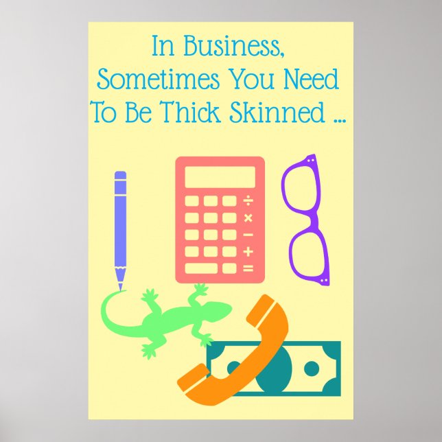 Poster Lizard at Work (Frente)