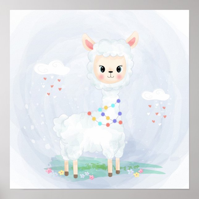 Poster Llama/Alpaca (Frente)